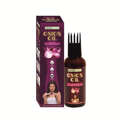 Herbal Canada Onion Hair Oil 200 ml - Hair Oils