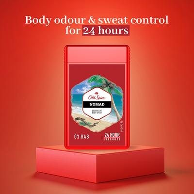 Old Spice Nomad No Gas Deodorant Body Spray Perfume for Men Pocket Size 17ml each, Travel Friendly 2's - Men Deodorants/Roll-Ons