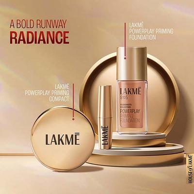 Lakme 9to5 Powerplay Priming Matte Lipstick, Lasts 16hrs, Scarlet Surge, 3.6 gm - Lipsticks