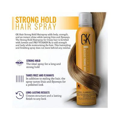 Gkhair Strong Hold Hair Spray 320 ml - Hair Sprays & Mists