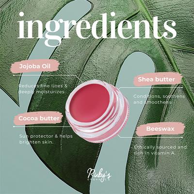 Ruby's Organics Creme blush - Poppy Pink 5.5 gm - Blushes