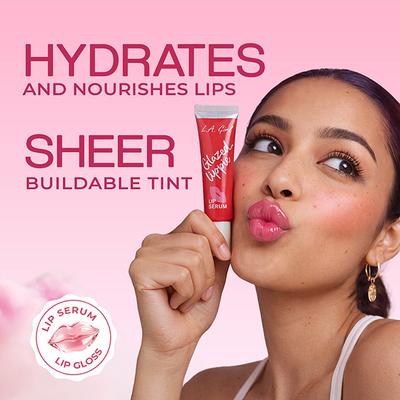 L.A.Girl On Cloud Nine Glazed Lippie Lipgloss Lip Serum-Juicy 12 ml - Lip Glosses