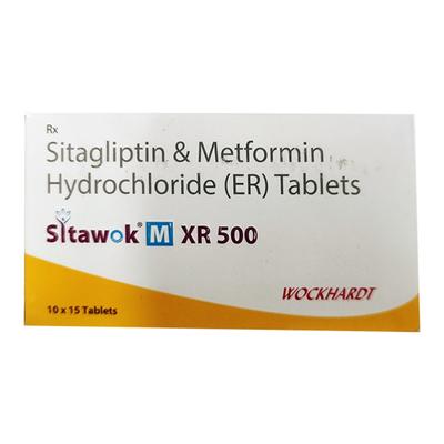 SITAWOK M XR 500 Tablet 15's - Diabetes-Ant