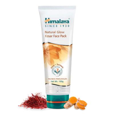 Himalaya Natural Glow Kesar And Turmeric Face Pack 100 gm - Face Packs