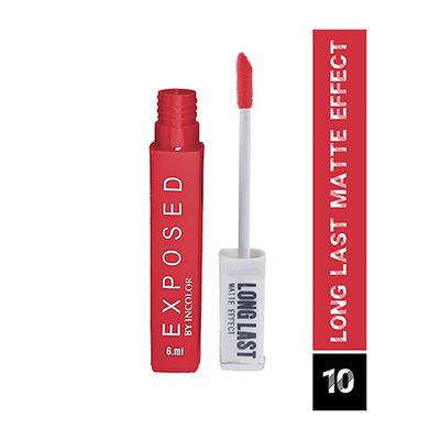Exposed By Incolor Long Last Matte Effect Lip Gloss 10 6 Ml - Nail Polish
