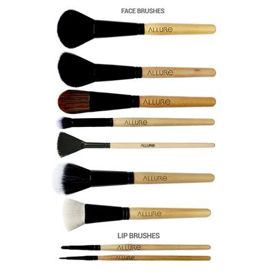 Allure makeup brush set with bag (Pack of 25) 1's - Face Brush