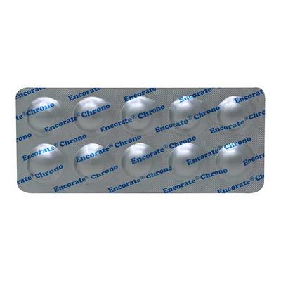 Encorate Chrono 300mg Tablet 10'S - Epilepsy/Convulsion-Ant