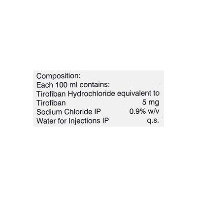 Tirofuse 5mg Infusion 100ml - Bleeding Disorders-AAF