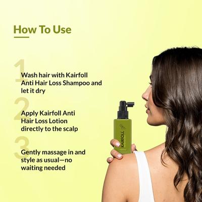 Fixderma Kairfoll Anti Hair Loss Lotion 100 ml - Hair Lotions & Tonics