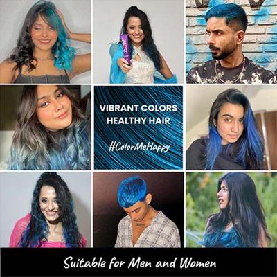 2.Oh! Semi Permanent Hair Color - Blue 100 ml - Crème