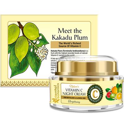 Oriental Botanics Nature's Vitamin C Brightening Face Night Cream 50 gm - Night Cream