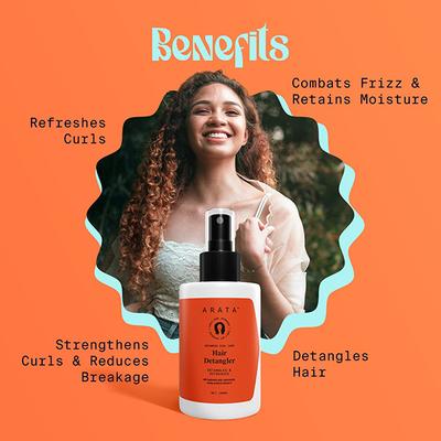 Arata Advanced Curl Care Hair Detangler Detangles, Refreshes and Curls Cg 100ml - Hair Perms & Texturizers