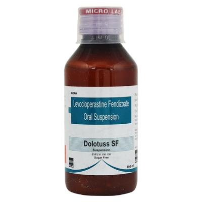 DOLOTUSS SF SUGAR FREE Suspension 100ml - Cough And Cold-Cou