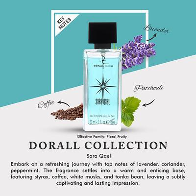 Dorall Collection Sara Qael Eau De Toilette 30 ml - Men Deodorants/Roll-Ons
