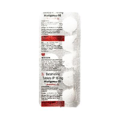 HISTIGONEO 16 Tablet 10's - Vertigo-Ant