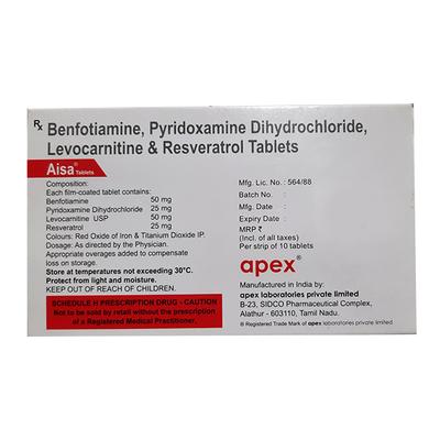 Aisa Tablet 10'S - Supplements-Vam