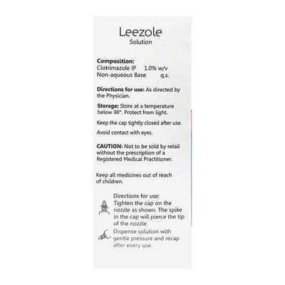 LEEZOLE Solution 30ml - Fungal Infections-Taa