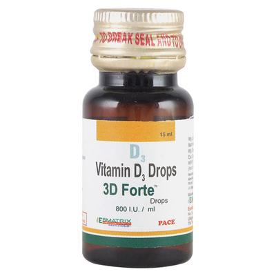 3D Forte Drops 15ml - Supplements-Vit