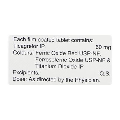 VASOGLOR 60 Tablet 10's - Blood Clot-Ant