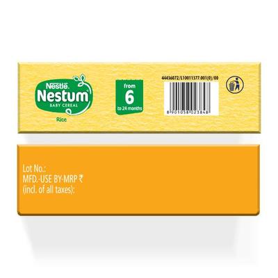 Nestle Nestum Stage 1 (6-24 Months) Powder 300 gm - Rice (Refill Pack) - Baby And Infant Supplements