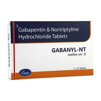 Gabanyl NT 400/10mg Tablet 10'S - Neuropathic Pain-Dru