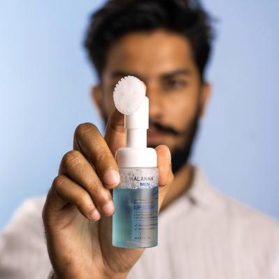 ALANNA Intense Lightening and Hydrating Lip Wash and Lip Brush for Men 30 ml - Lip Scrubs