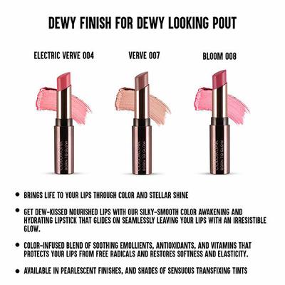 Colorbar Born To Glow Lipstick Bgl003 2.5gm - Lipsticks