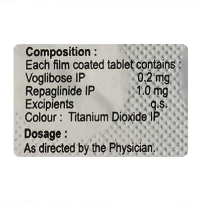 VOLGA R 1/0.2 Tablet 10's - Diabetes-Ant