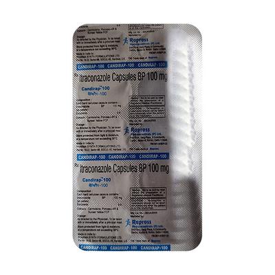 CANDIRAP 100 Capsule 10's - Fungal Infections-Anf