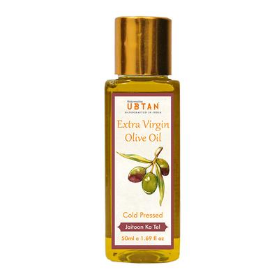 Rejuvenating UBTAN Cold Pressed Oil - Extra Virgin Olive Oil 50 ml - Essential Oils