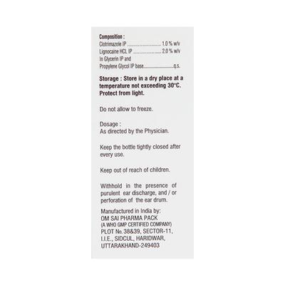 Otodac CL Ear Drops 10ml - Ear Conditions-EAA