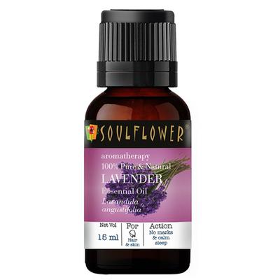 Soulflower Lavender Essential Oil 15 ml - Essential Oils