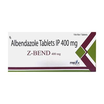 Z BEND 400mg Tablet 1's - Parasitic Worms-Ant