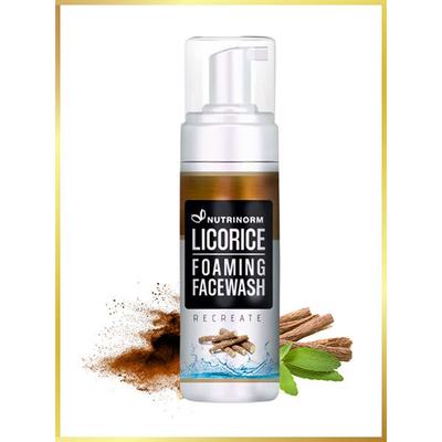 Nutrinorm Licorice Foaming Face Wash 150 ml - Face Washes