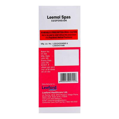 Leemol Spas Suspension 60ml - Pain relief-Nsa