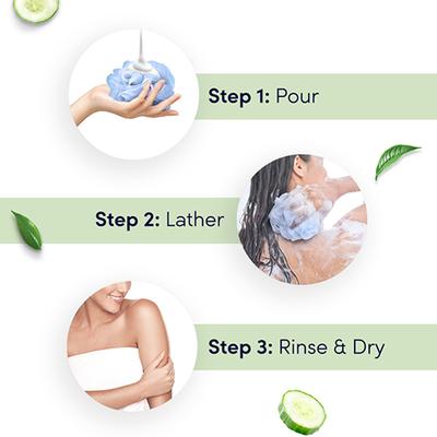 Dove Refreshing Body Wash, With Cucumber & Green Tea Scent 800 ml - Shower Gels & Body Wash