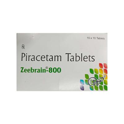 ZEEBRAIN 800mg Tablet 10's - Nootropics And Neurotrophics