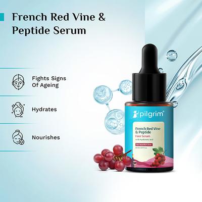 Pilgrim Red Vine Face Serum 30 ml - Face Gels