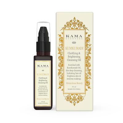 Kama Ayurvedaa Kumkumadi Clarifying & Brightening Cleansing Oil 50 ml - Face Wash & Cleansers