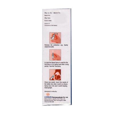 FLOCARE 120md Nasal Spray 12gm - Nasal Congestion-Ant