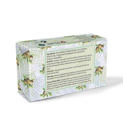 Mirah Belle Organic Shea Kokum Butter Soap 125 gm - Shower Gels & Body Wash