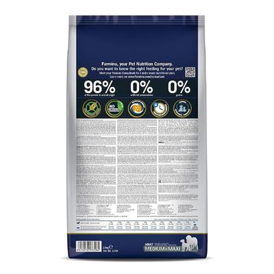 Farmina N&D Pumpkin Dog Food - Lamb & Blueberry (Adult Medium & Maxi) 2.5 kg - Petfood