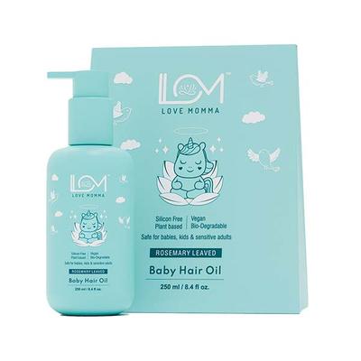 Love Momma Rosemary Leave Baby Hair Oil 250 ml - Creams, Lotions & Oils