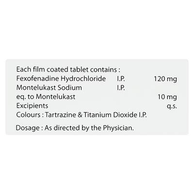 ALRGEE M Tablet 10's - Allergies-Ant