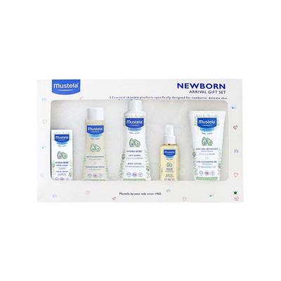 Mustela Newborn Arrival Gift Set (5pc) 1's - Baby Body Wash