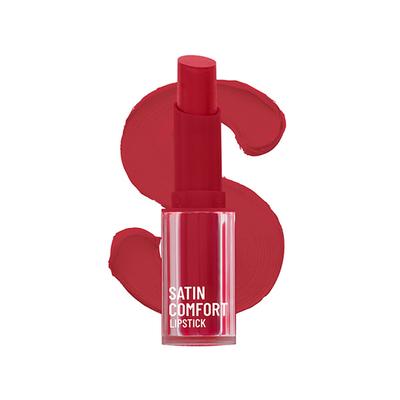 Swiss Beauty Satin Comfort Lipstick-Red Dahlia 3 gm - Lipsticks