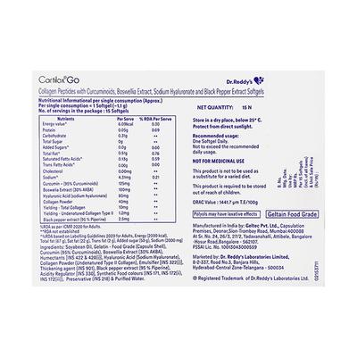 CARTILOX GO Softgel 15's - Supplements-Sup