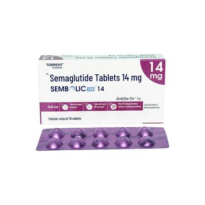 semaglutide tablets 14mg SEMBOLIC 14 Tablet 10's
