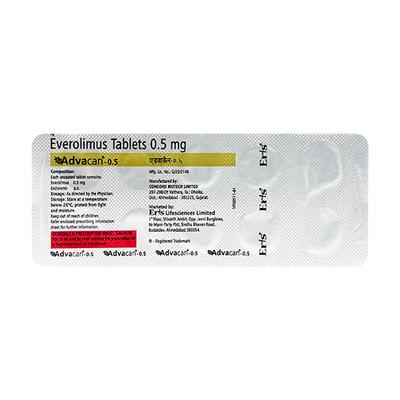 Advacan 0.5mg Tablet 10'S - Auto Immune Disease-Imm