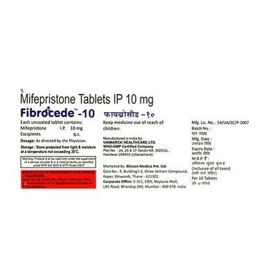FIBROCEDE 10 Tablet 10's - Uterus Conditions-Dut